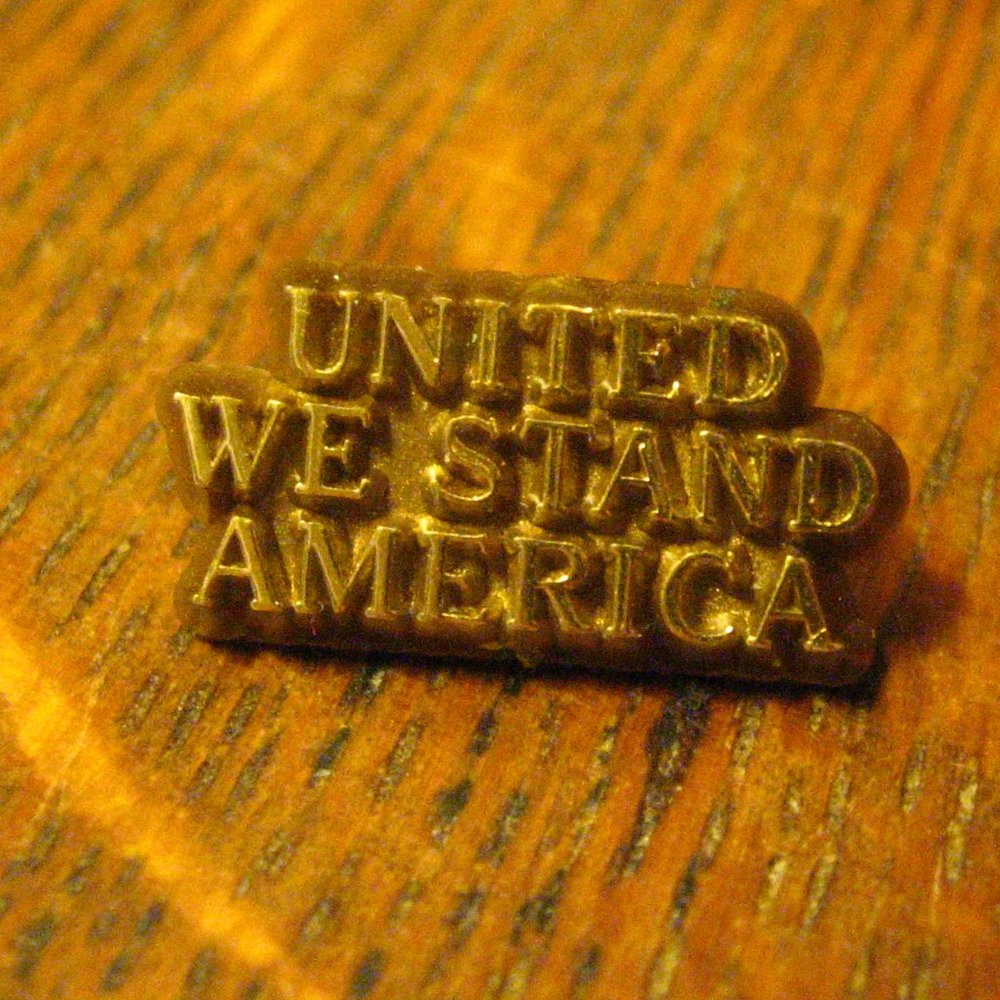 United We Stand America Lapel Pin